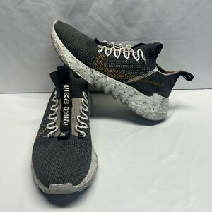 Nike Men’s Space Hippie 01 Black Wheat, men’s size 12. Good condition, no laces